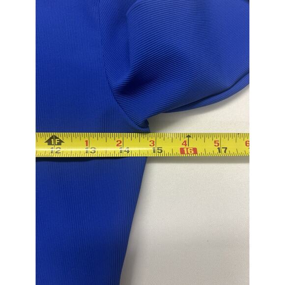 Wilo Workout Set Long Sleeve Cropped Size M Colorblock Yoga Pilates Active - Picture 4 of 14